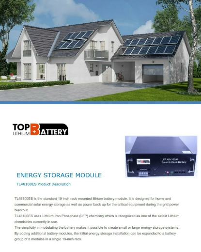 Picture of 48V 100Ah Lithium Battery 19 Inch Rack