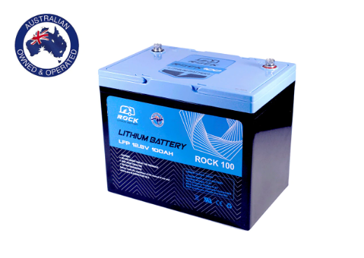Picture of ROCK100 12V 100Ah Lithium Battery - the Smallest on the Market