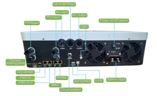 Picture of SPF 6000 ES Plus Off-Grid Storage Inverter