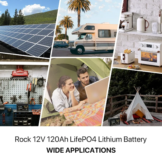 Picture of Rock-12-120 lithium battery - Bluetooth